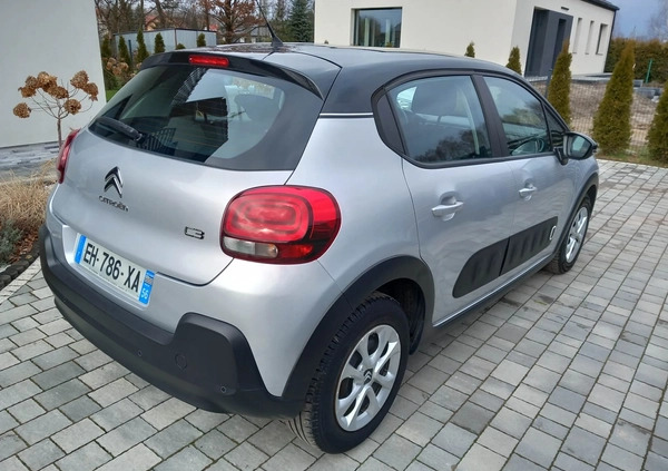 Citroen C3 cena 35900 przebieg: 44000, rok produkcji 2016 z Skawina małe 326